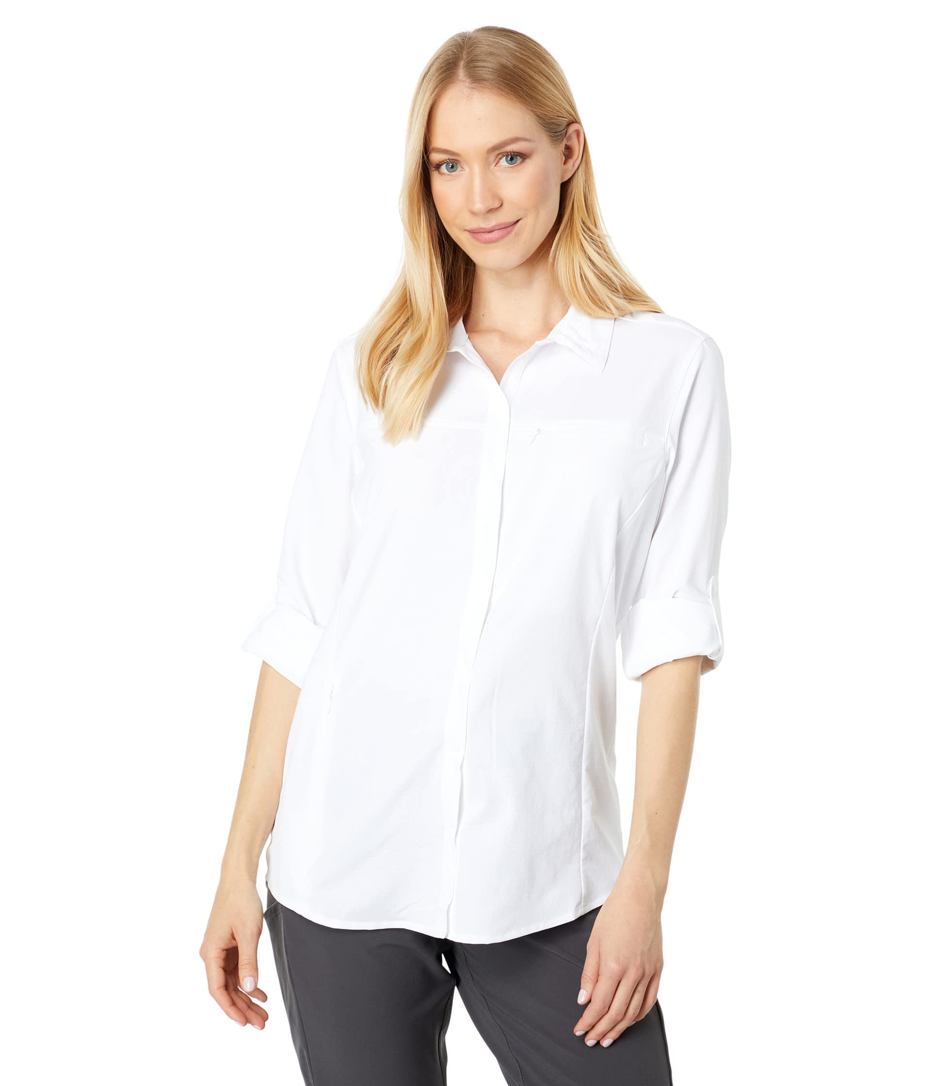 Royal Robbins Expedition Pro Women's Long Sleeve Hiking Shirt - Moisture Wicking & UPF 50+ Sun Protection for Outdoor Adventures