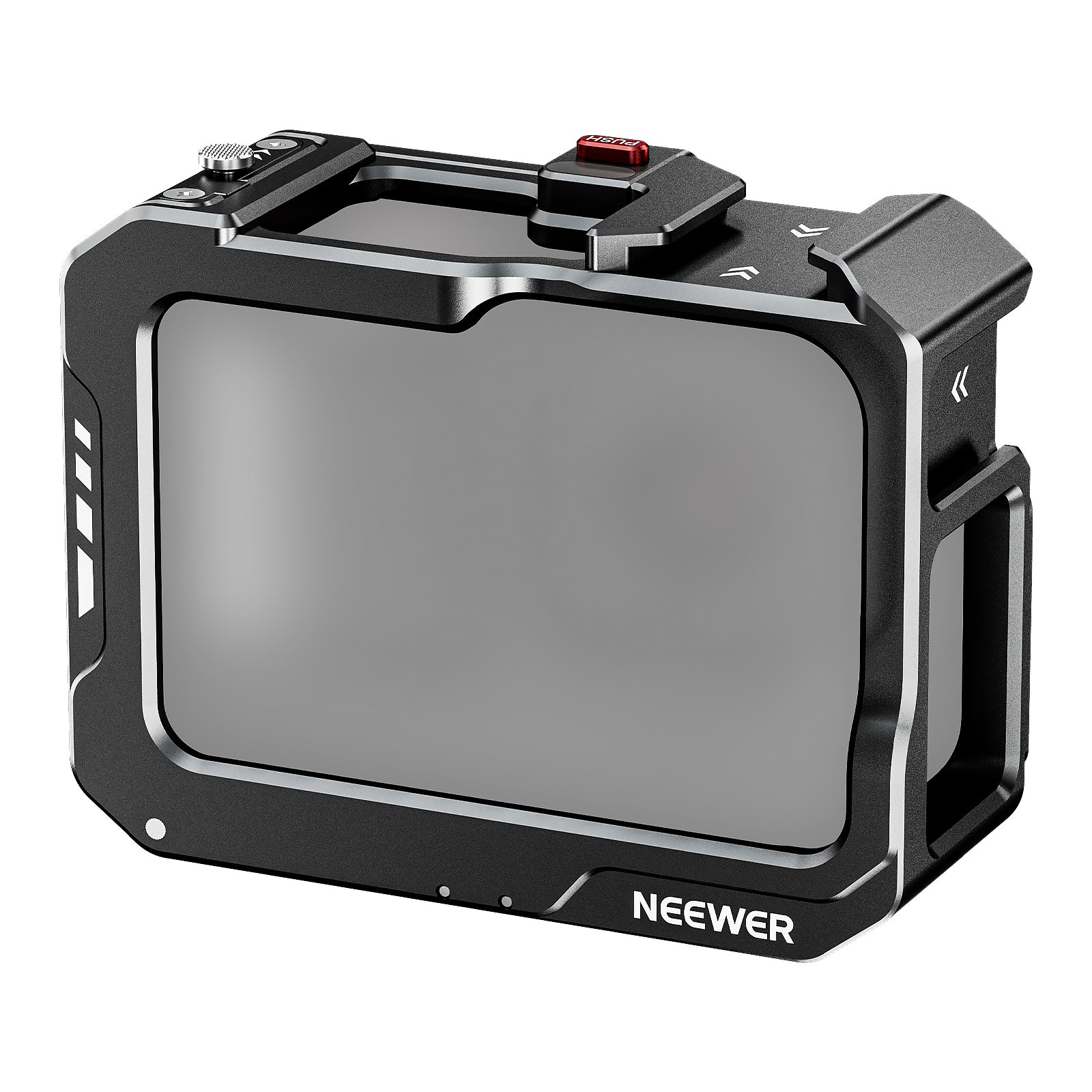 NEEWER AC008 Metal Video Rig Cage for GoPro Hero 12/11/10/9 - Professional Camera Stabilizer for Vlogging, Action Sports & Adventure Filming