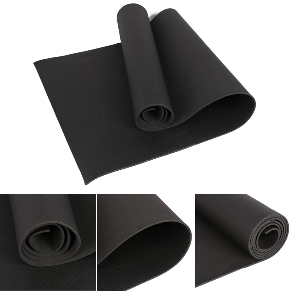 Premium Non-Slip EVA Yoga Mat - 4mm Thick Eco-Friendly Exercise Mat for Pilates, Home Gym & Travel | Foldable Fitness Mat for Floor Workouts, Yoga Practice & Gym Training