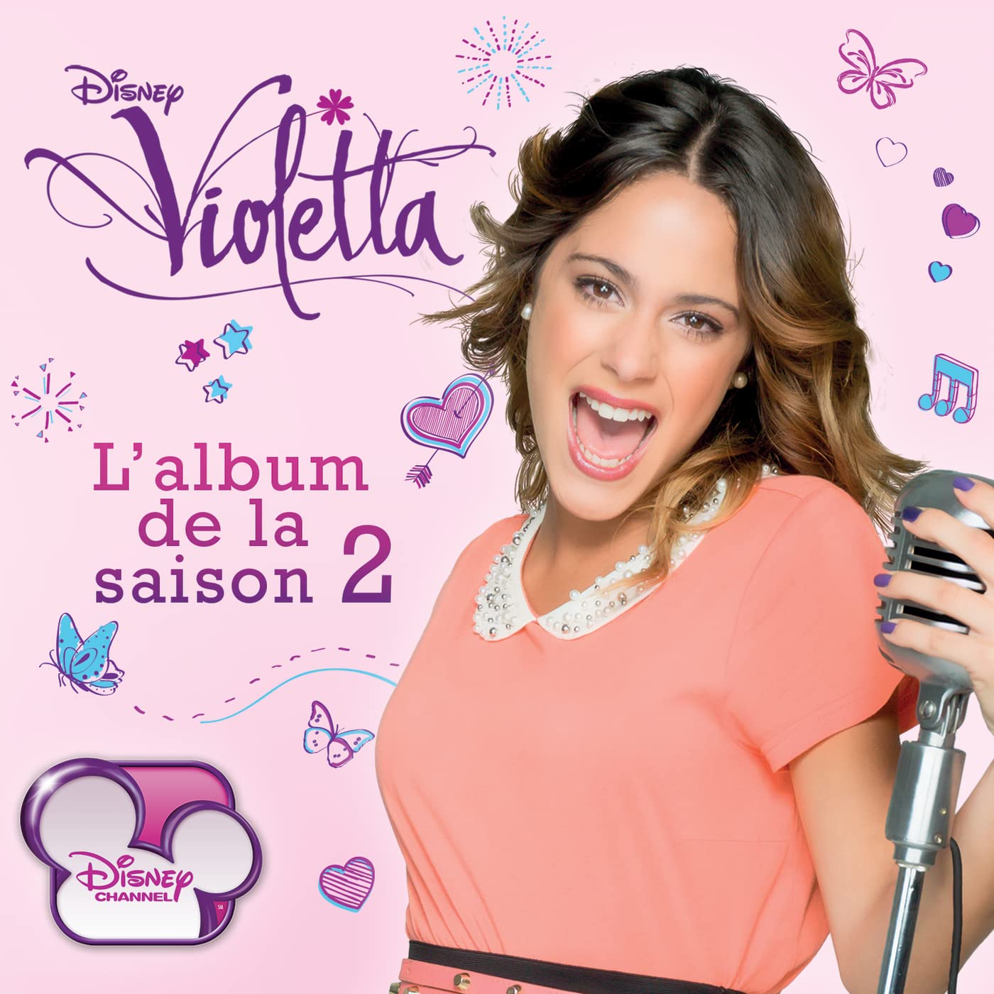 Disney Violetta Season 2 Official Soundtrack Album - Music CD for Kids & Teens - Perfect for Birthday Gifts, Dance Parties & Disney Fans Collection