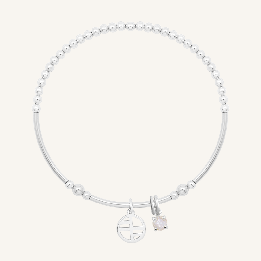 Prosper Charm Bracelet for Women - Elegant Adjustable Beaded Bracelet with Inspirational Charms - Perfect for Gifts, Daily Wear & Special Occasions