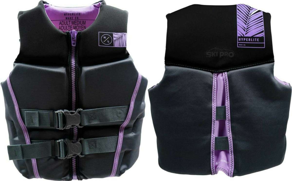 Hyperlite Women's Ambition CGA Wake Vest - USCG Approved Life Jacket for Wakeboarding, Water Sports & Boating Safety