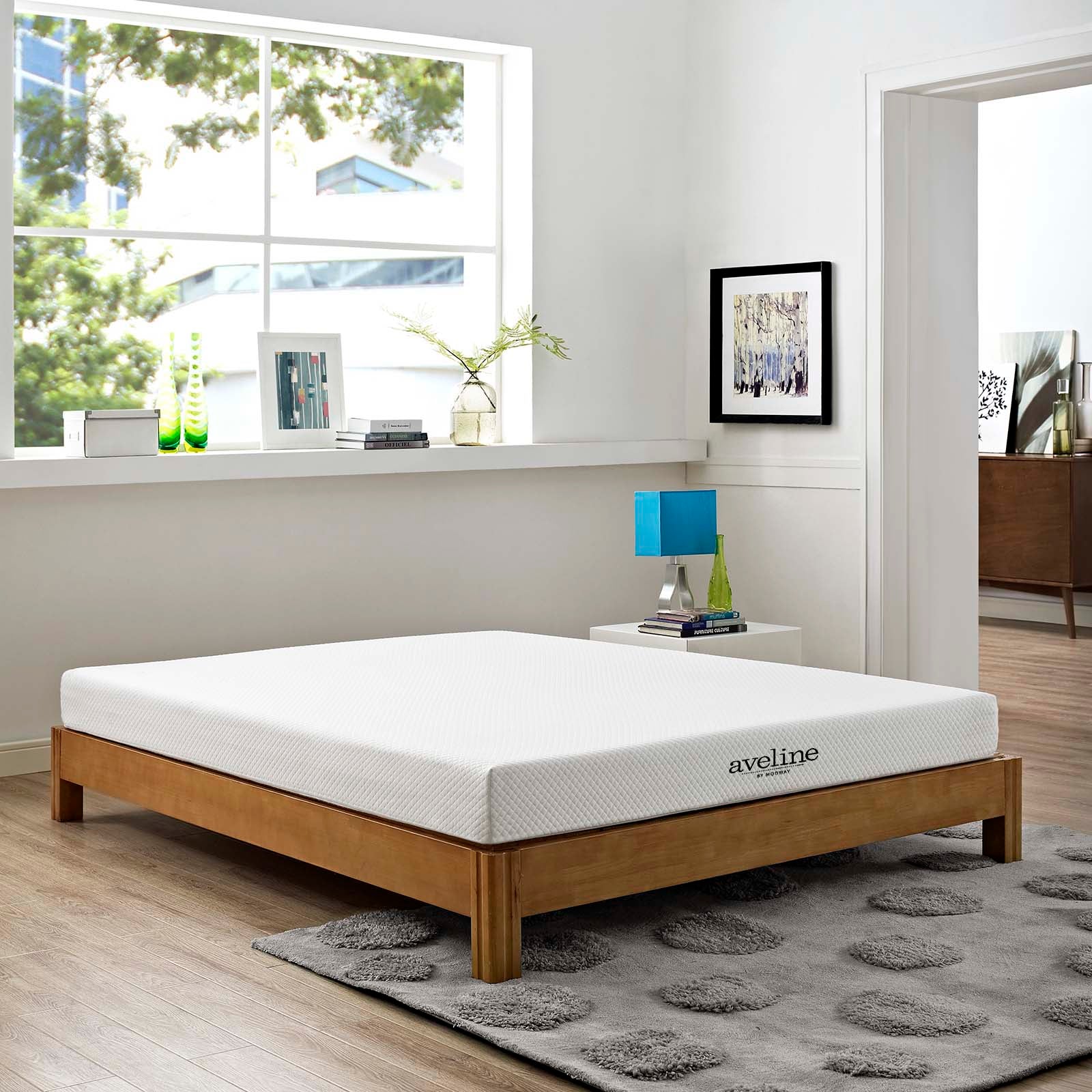 Aveline Mattress - Premium Memory Foam Mattress for Back Pain Relief & Pressure Relief - Perfect for Side, Back & Stomach Sleepers - Ideal for Bedroom, Guest Room & Dorm Use