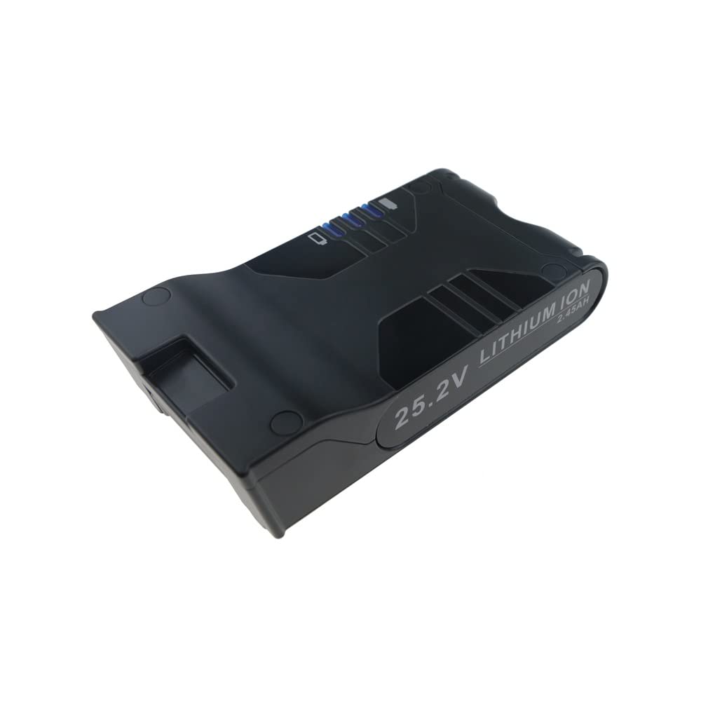 Synergy Digital Shark IF250 Vacuum Cleaner Battery - 25.2V 2400mAh Li-ion Replacement Battery for Shark XBAT200 Cordless Vacuums | Ultra High Capacity | Perfect for Home Cleaning, Pet Hair Removal & Quick Pickups