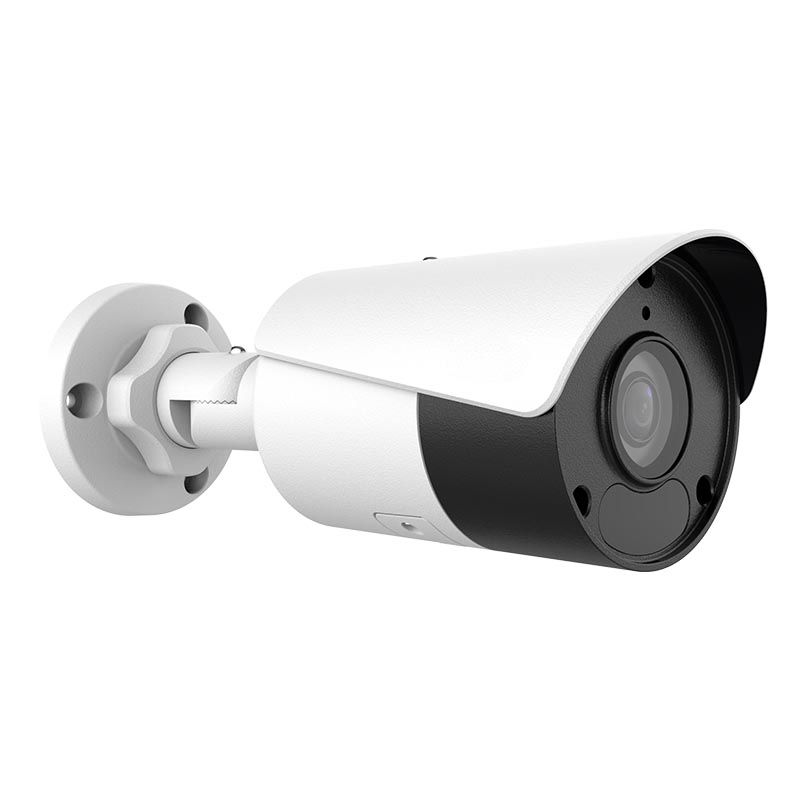 Alibi Vigilant Flex Series 8MP Starlight IP Mini Fixed Bullet Security Camera with Built-In Microphone - Indoor/Outdoor Surveillance for Home & Business Protection