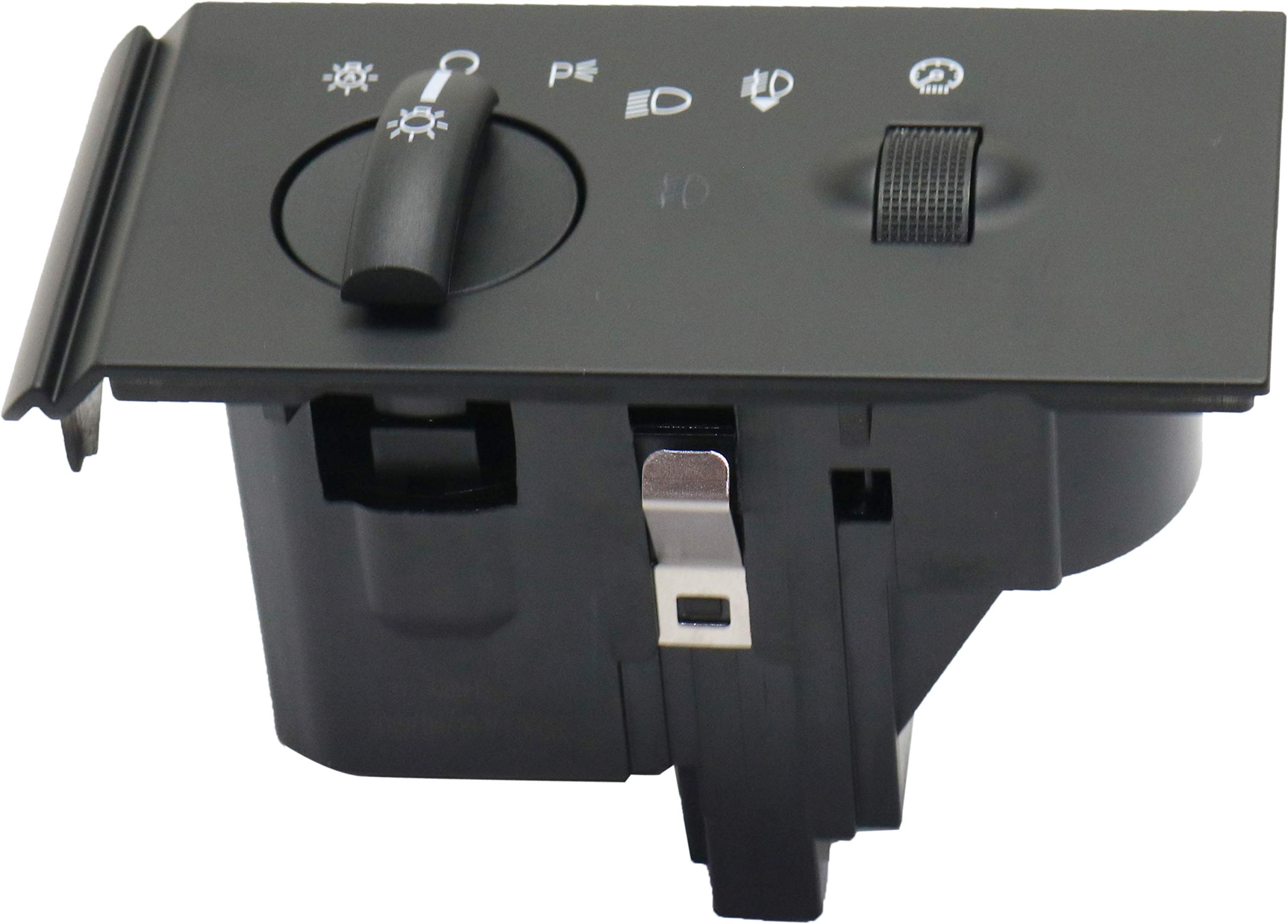 Evan Fischer Headlight Switch Replacement for 2005-2007 Ford F-250 F-350 F-450 F-550 Super Duty Trucks - OEM 5C3Z11654FAA - Perfect for Night Driving & Off-Road Adventures