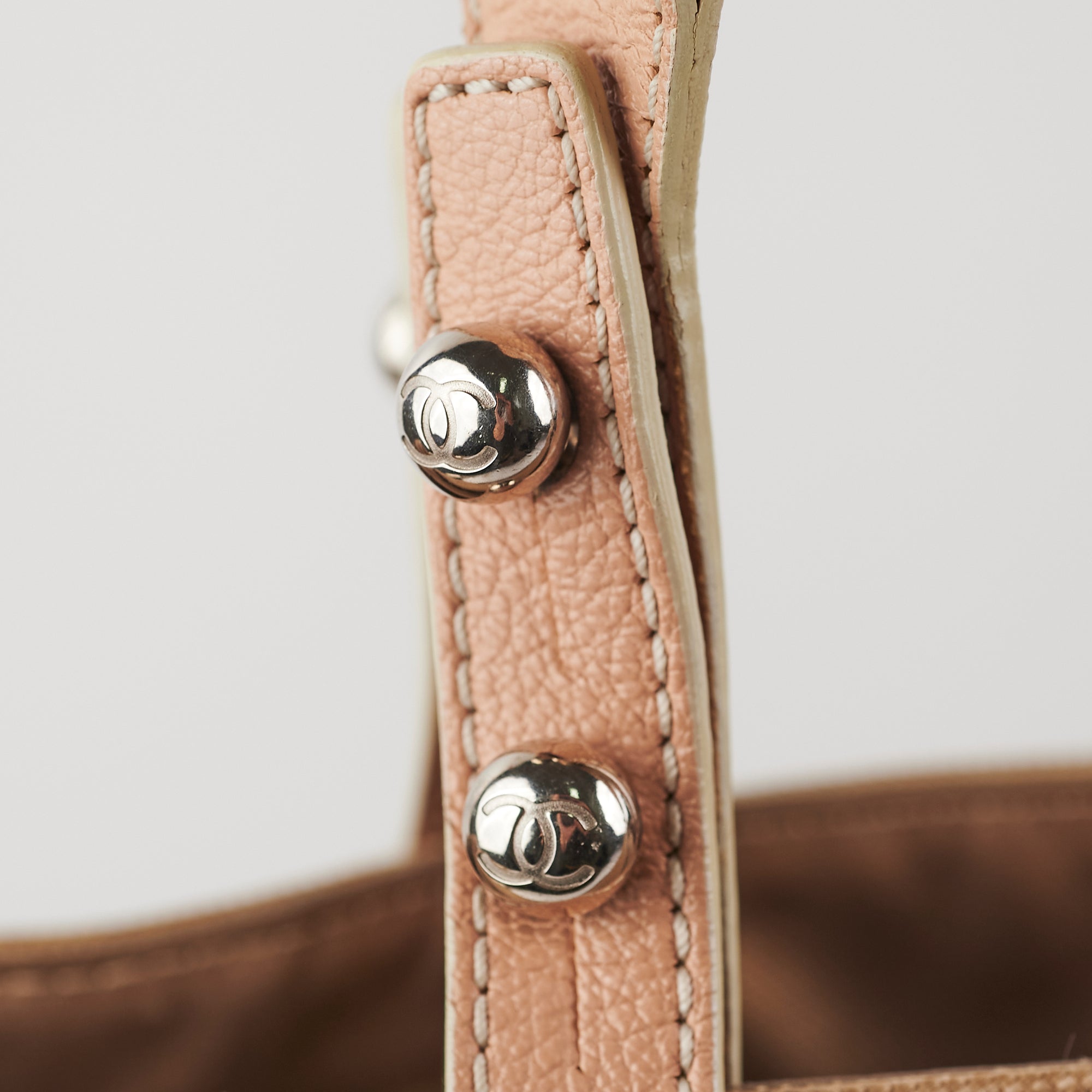Chanel Bronze Leather Tote Bag for Women - Luxury Designer Handbag for Work, Travel & Everyday Use