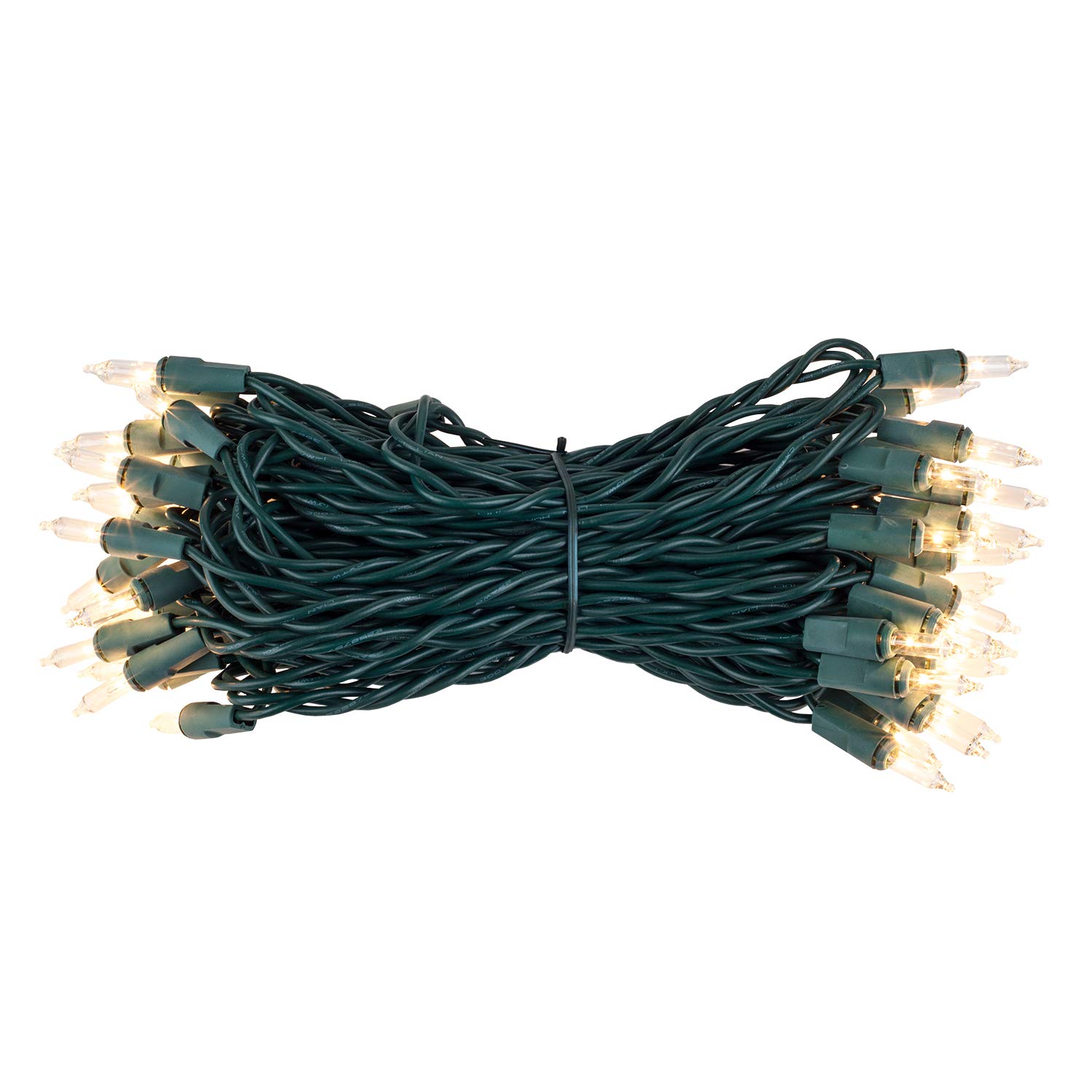 Festive Mini String Lights - 50 LED Indoor/Outdoor Christmas Tree Lights with 6