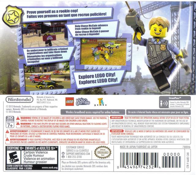 Lego City Undercover: The Chase Begins - Exciting Adventure Game for Kids & Adults | Perfect for Family Game Night & Travel Entertainment