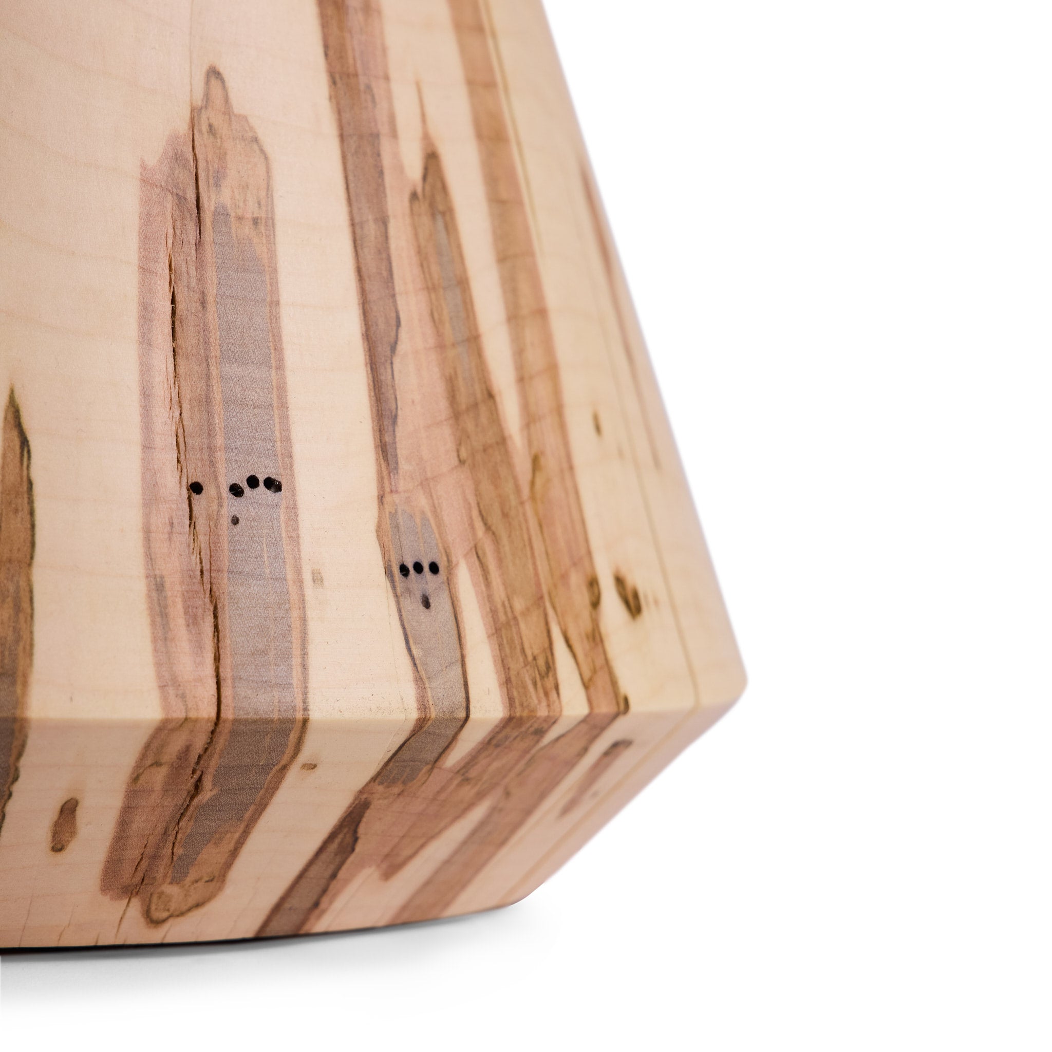 #4 6-Sided Facet Pedestal in Ambrosia Maple - Perfect for Home Decor, Wedding Centerpieces & Display Stands