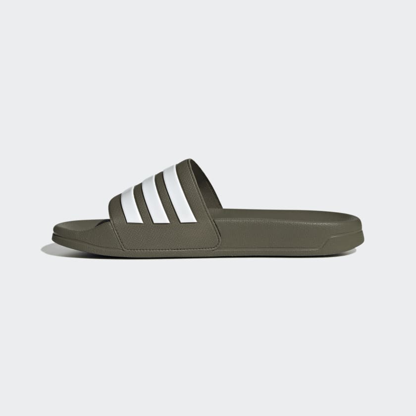 Adidas Adilette Comfort Slides - Men's & Women's Shower Sandals with Cloudfoam Cushioning for Ultimate Comfort - Perfect for Pool, Beach, Gym, and Lounging