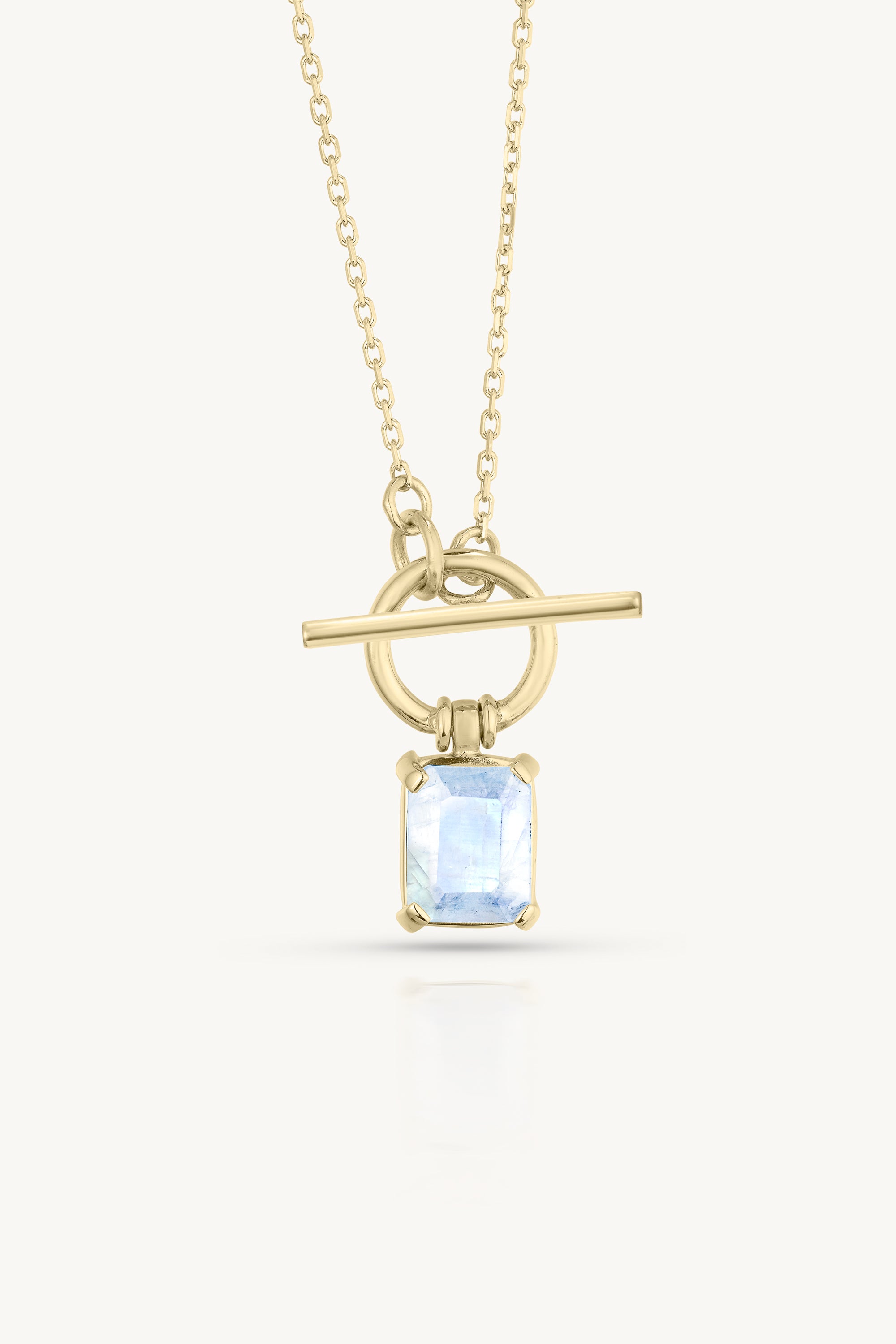 Alchemy Moonstone Gold Necklace for Women - Elegant Healing Crystal Jewelry for Spiritual Protection, Meditation & Everyday Wear