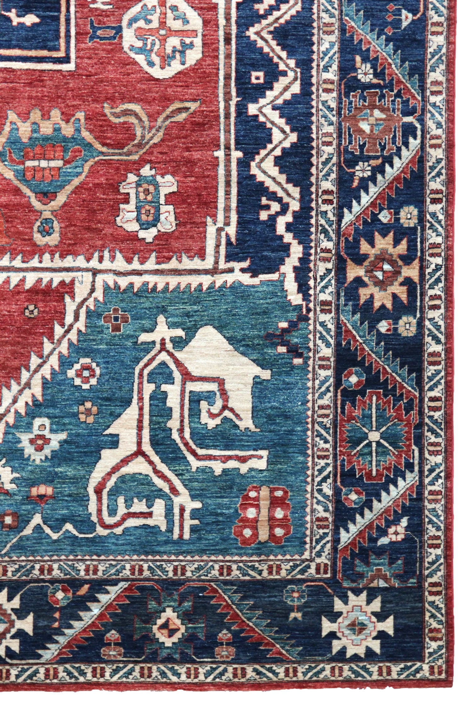 Authentic Bakshaish Handwoven Tribal Rug - J64313 - Premium Persian Wool Carpet for Living Room, Bedroom & Home Decor