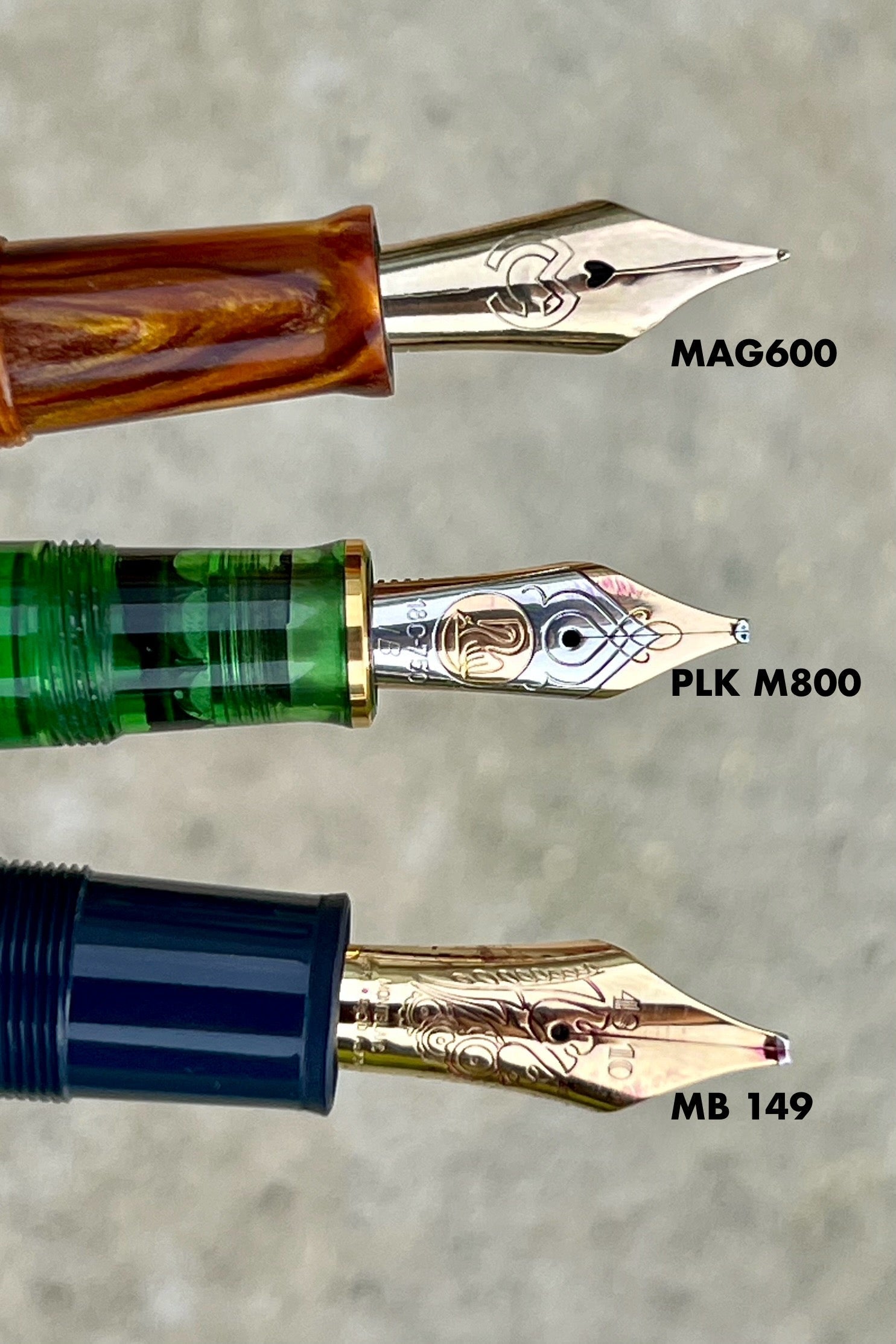 Magna Carta Mag 600 Fountain Pen with True Flex Nib - Limited CA Pen Show Edition - Perfect for Calligraphy, Letter Writing & Collectors