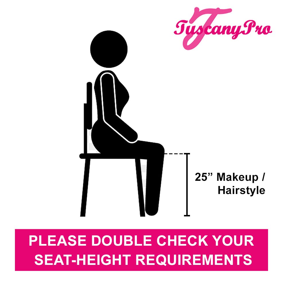 Portable Makeup Stylist Chair with Logo - 25