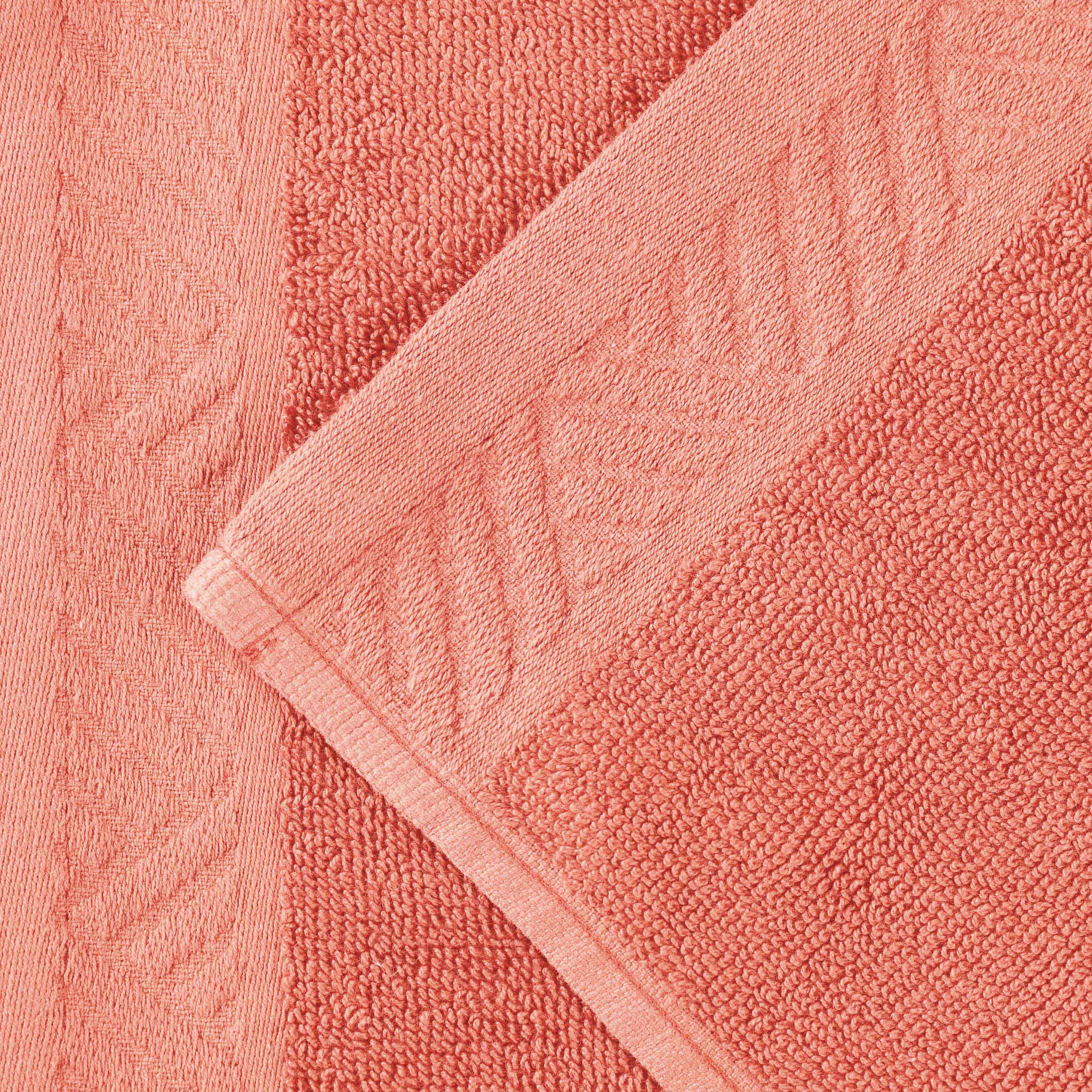 Luxury 6-Piece Egyptian Cotton Towel Set - Basketweave Jacquard & Solid Design for Bath, Spa & Beach - Ultra Soft & Absorbent