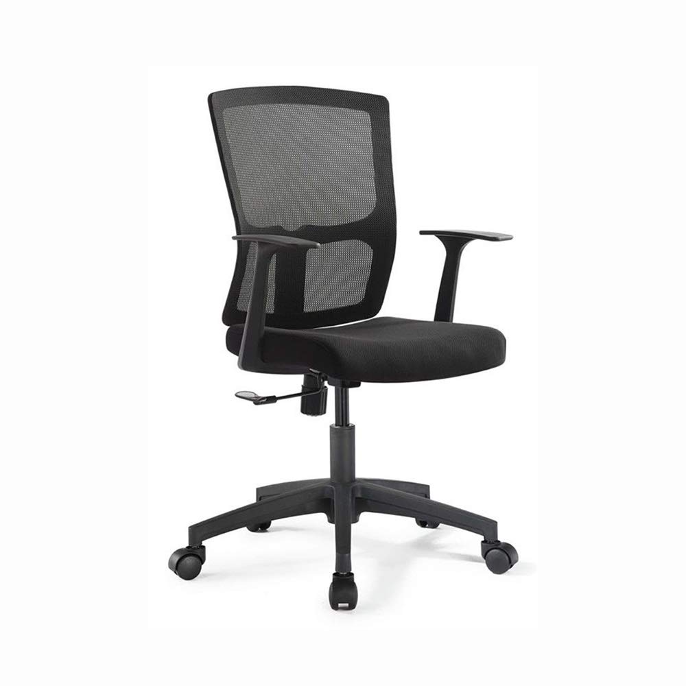 Ergonomic Mesh Office Chair with Adjustable Height & Swivel Base - Comfortable Rolling Desk Chair for Home & Office Workspaces - Ideal for Standing Desks, Computer Work & Long Hours Sitting