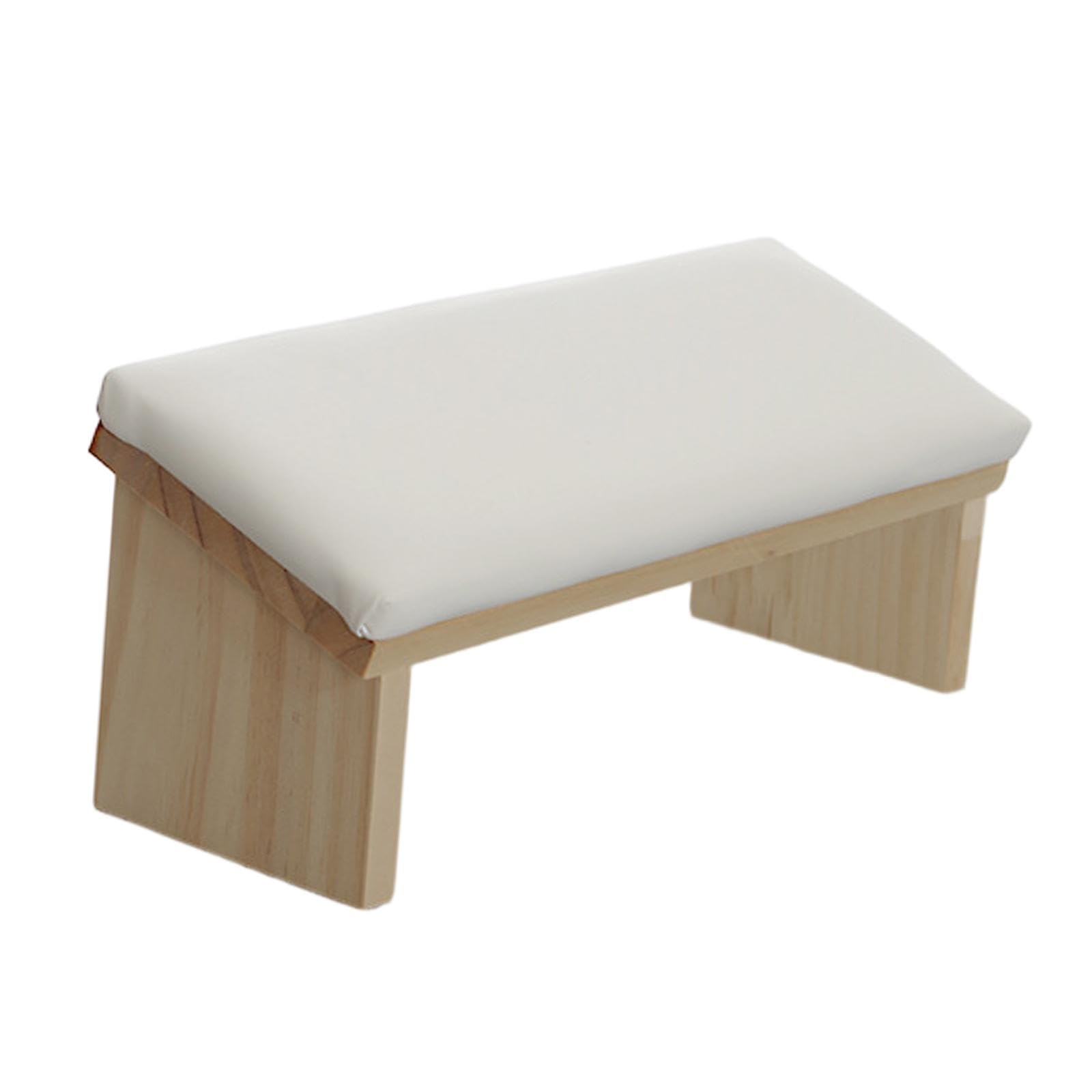 AWHAO Nail Hand Rest Cushion - Non-Slip Table Mat for Manicure & Spa, Ergonomic Wrist Support Pad for Nail Salon, Home & Professional Use (White) - Perfect for Gel Polish, Acrylic Nails & Pedicure Sessions