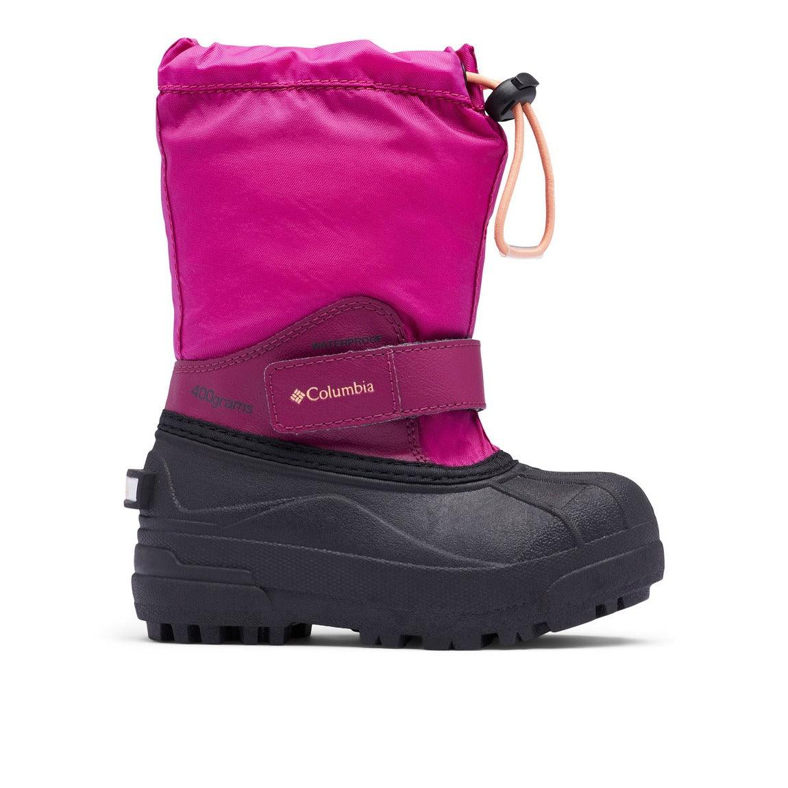 Columbia Powderbug™ Forty Boot - Waterproof Winter Snow Boots for Kids - Perfect for Snow Play, Hiking & Outdoor Adventures
