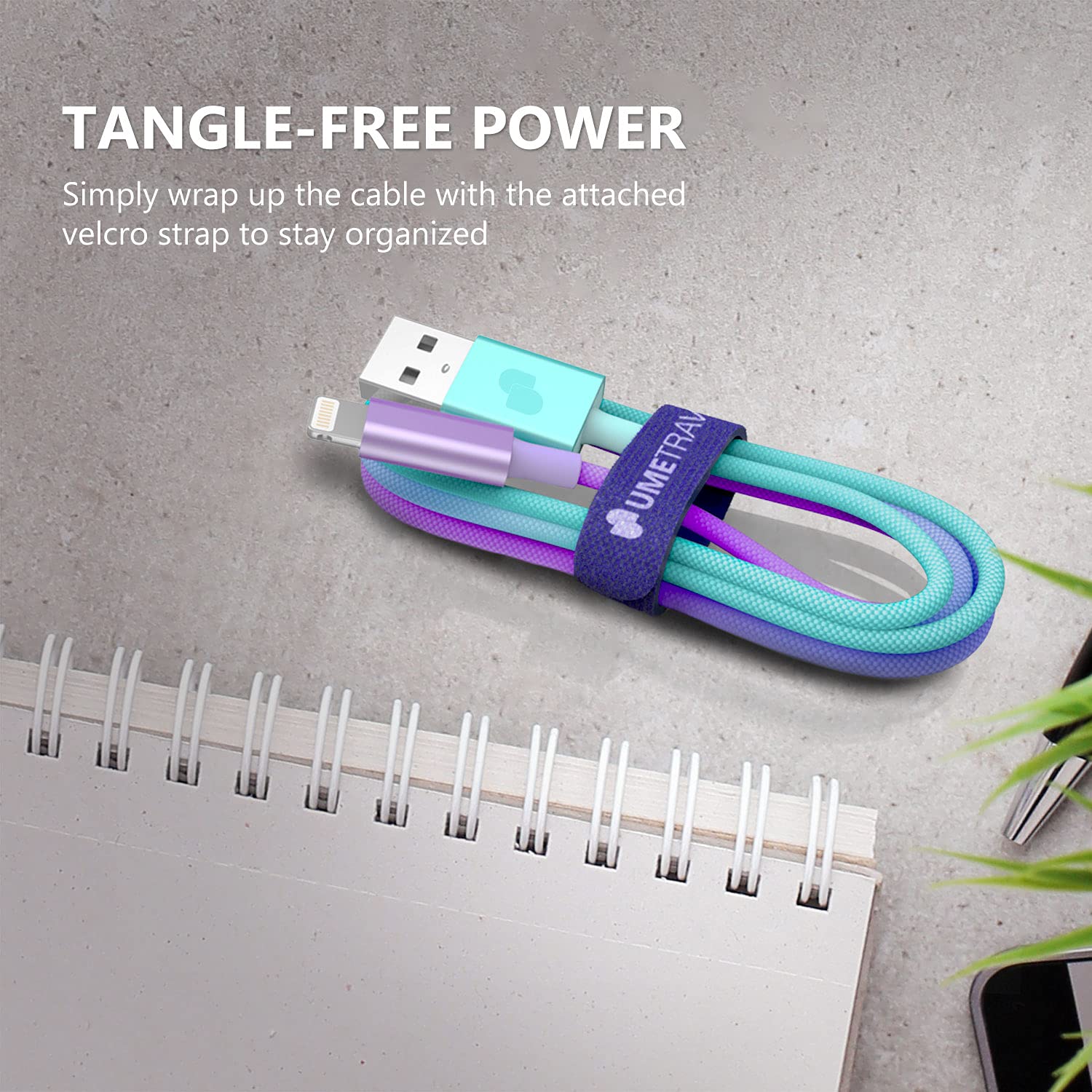 MFi Certified Lightning Cable - Durable Nylon Braided iPhone Charger (3.3ft/1m) USB A to Lightning Cable for iPhone 14/13/12/11/X/8 & More - Fast Charging & Data Sync - Perfect for Home, Office & Travel (Blue)