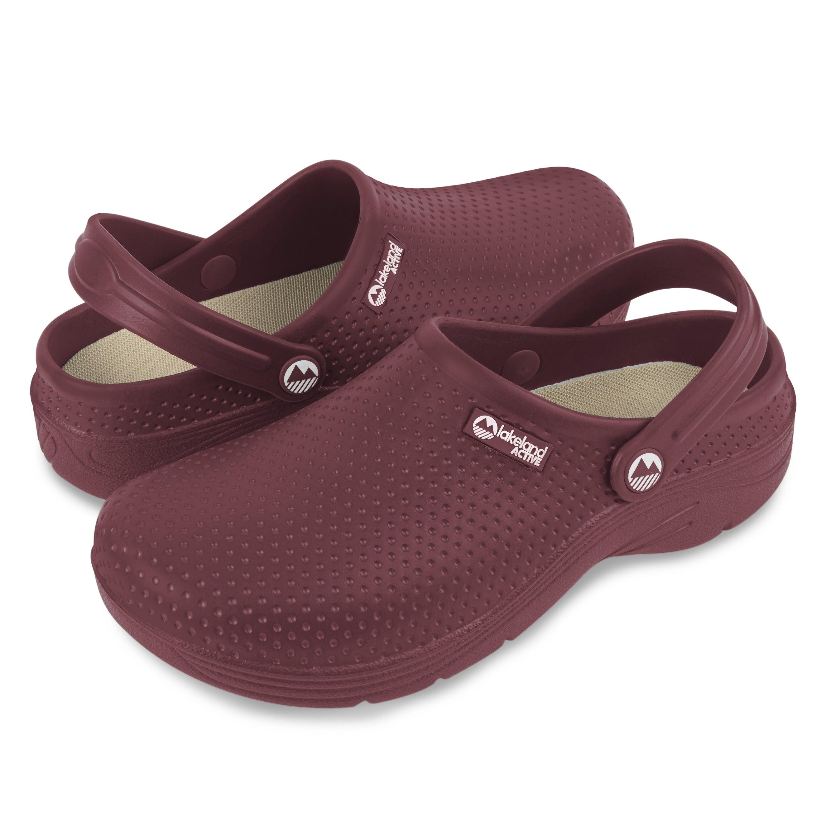 Women's Classic Garden Clogs - Comfortable Slip-Resistant Rubber Clogs for Gardening, Yard Work & Outdoor Activities