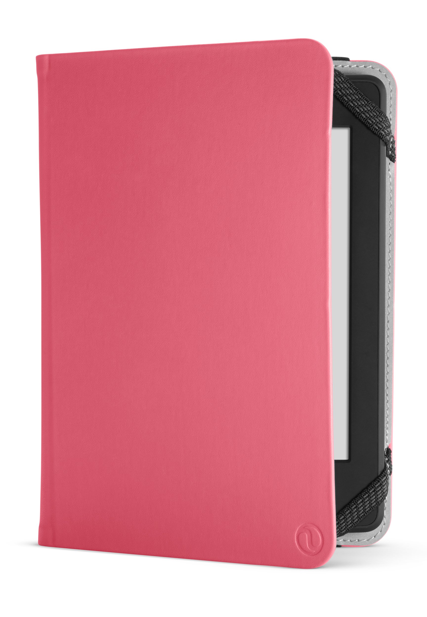 NuPro Lightweight Durable Slim Folio Cover for Kindle & Kindle Paperwhite - Pink Protective Case | Perfect for Reading, Travel & Daily Use