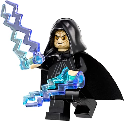 LEGO Star Wars Emperor Palpatine Minifigure with Force Lightning & Bonus Tile - 1.7