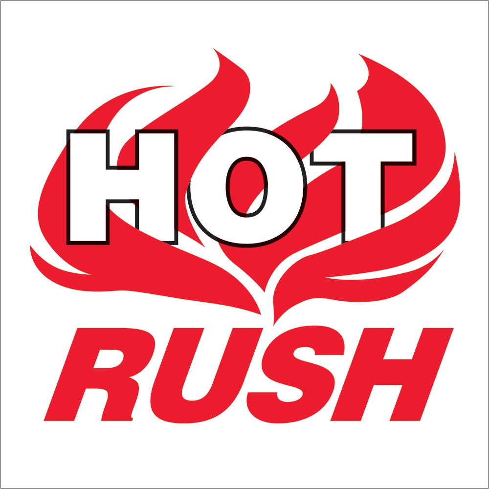 Hot Rush Labels - 500 Pack (500 Labels/Roll) - Premium Self-Adhesive Stickers for Shipping, Packaging, Mailing & Organizing - Perfect for Small Businesses, E-commerce & Home Office Use