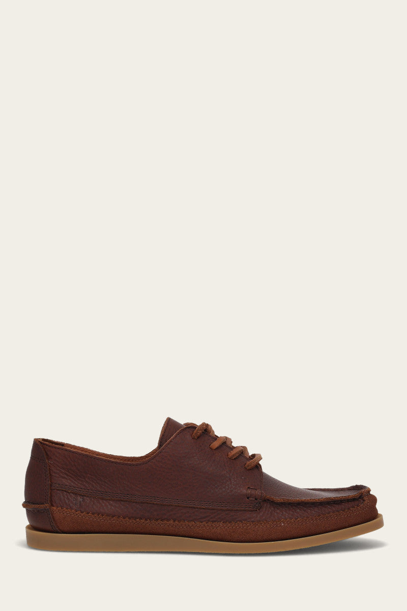 Mason Field Moc Hickory Leather Slip-On Shoes for Men - Comfortable & Stylish Casual Loafers for Walking, Travel, and Everyday Wear