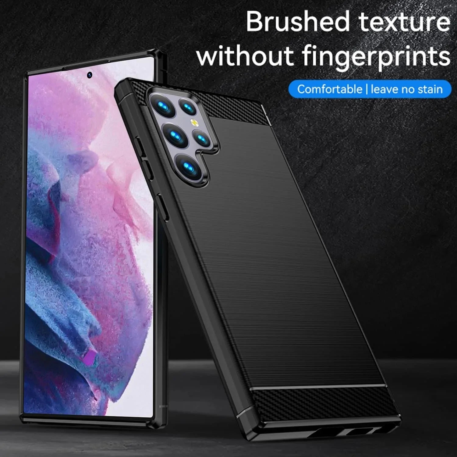 Samsung Galaxy S23 Plus Case - Shockproof & Flexible TPU Protective Cover | Slim Fit, Anti-Scratch, Military-Grade Drop Protection | Perfect for Daily Use, Travel & Outdoor Activities