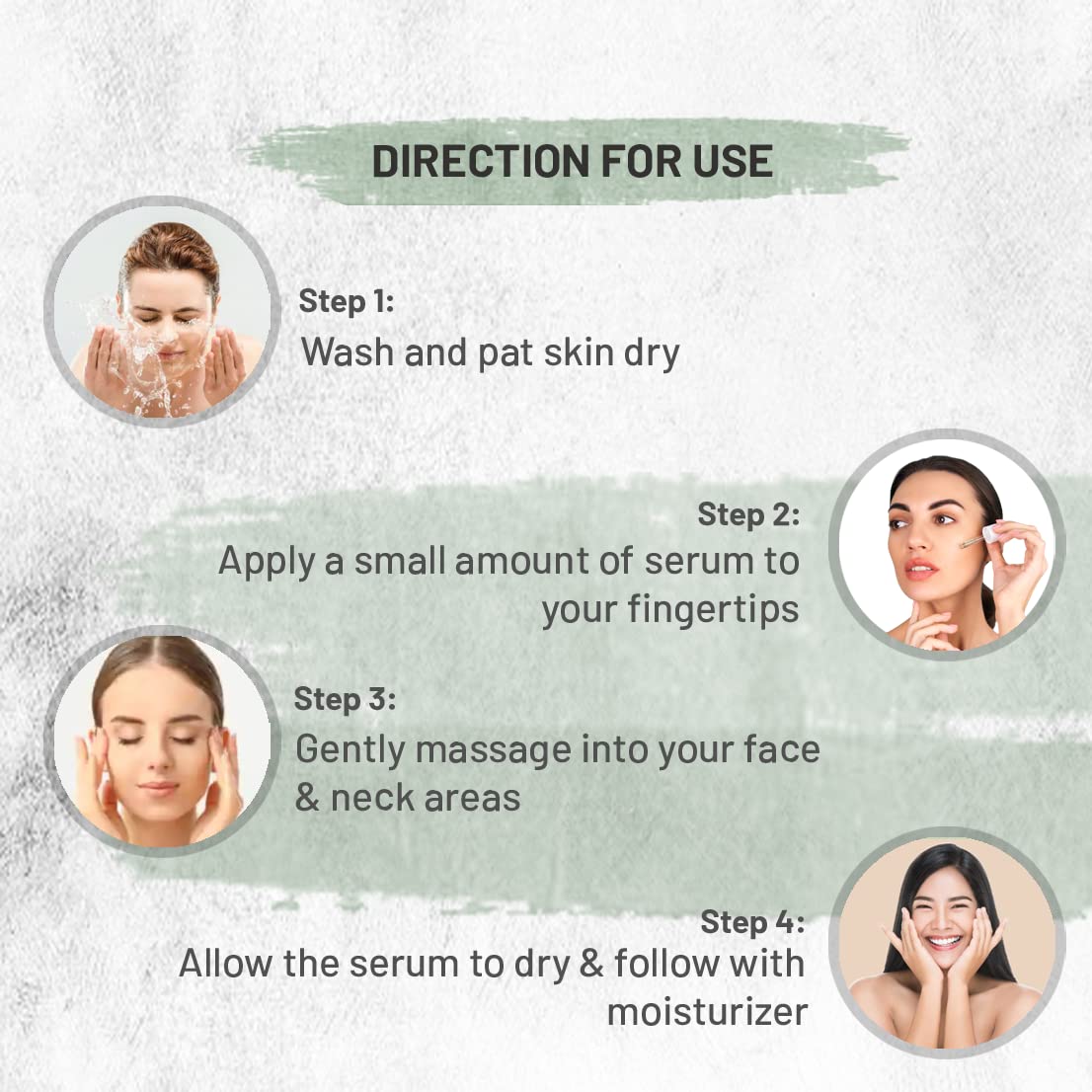 Luster Cosmetics Anti Acne Face Serum with Neem, Ginger, Tulsi, Tea Tree Oil, Turmeric & Aloe Vera | Oil Control & Hydration for Oily & Dry Skin | Acne Treatment for Women & Men | 30ml | Perfect for Daily Skincare & Blemish Prevention