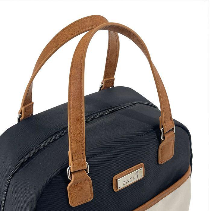 Premium Insulated Lunch Bag - Black & Cream | Leak-Proof & Eco-Friendly | Perfect for Work, School, Picnics & Outdoor Activities