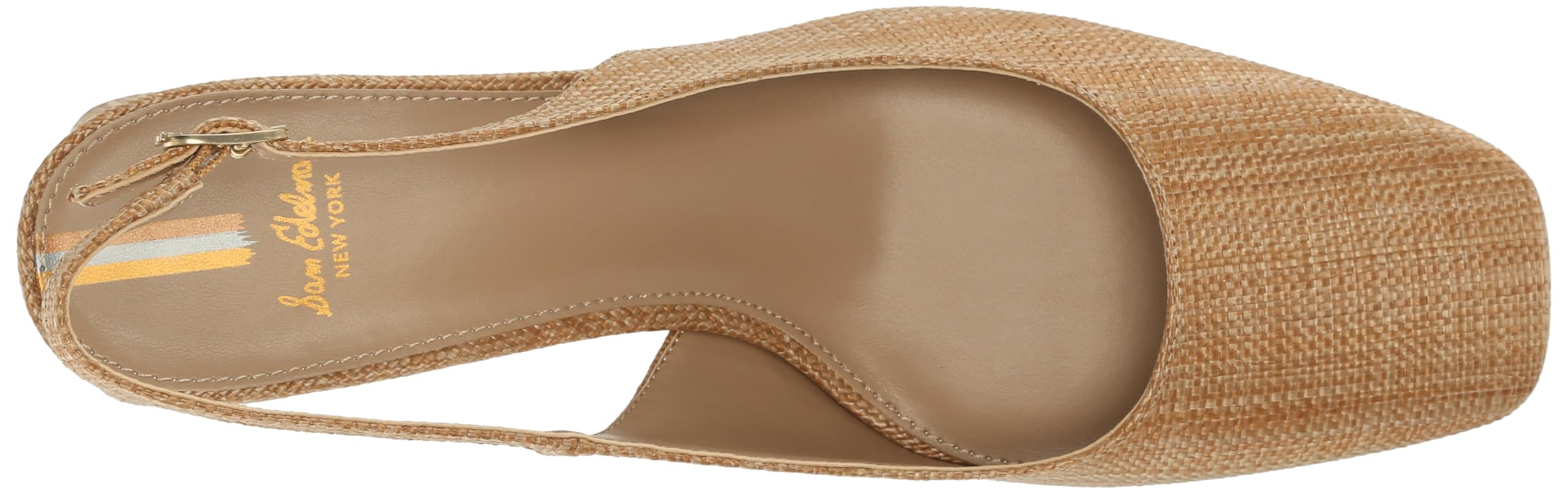 Sam Edelman Women's Terra Gem Slingback Kitten Heel Shoes - Stylish Low Heel Pumps for Work, Party & Everyday Wear
