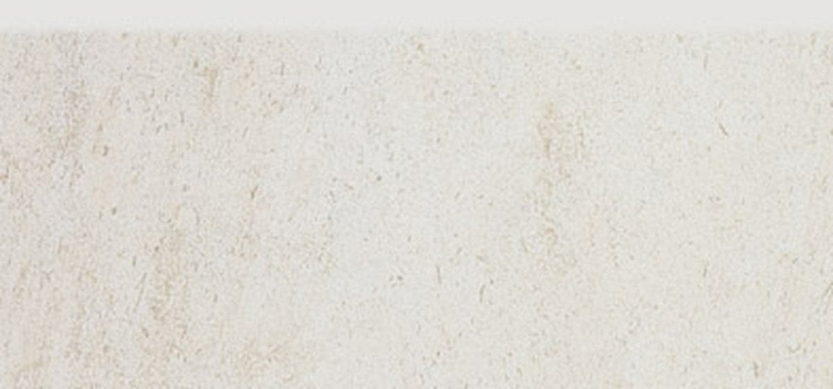 3 X 8 Inch Cinq Cream Matte Glazed Ceramic Bullnose Tile - Perfect for Kitchen Backsplash, Bathroom Walls & Fireplace Surrounds