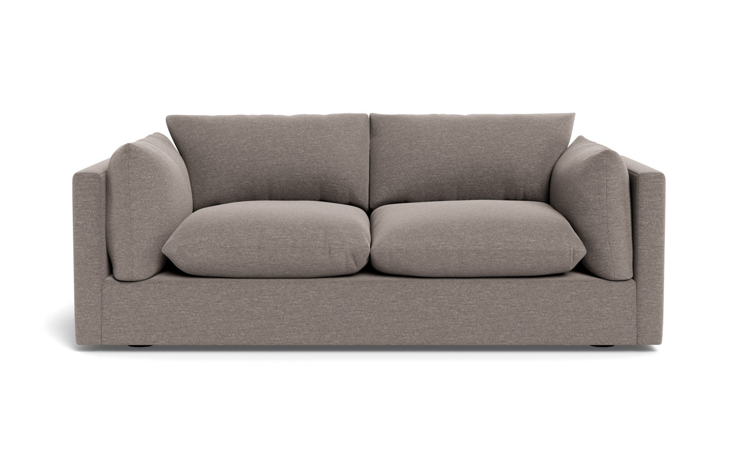 Soco 79 Loveseat Sofa - Modern 2-Seater Couch for Small Spaces, Living Room, Apartment, and Office - Comfortable Upholstered Fabric with Sturdy Wooden Frame