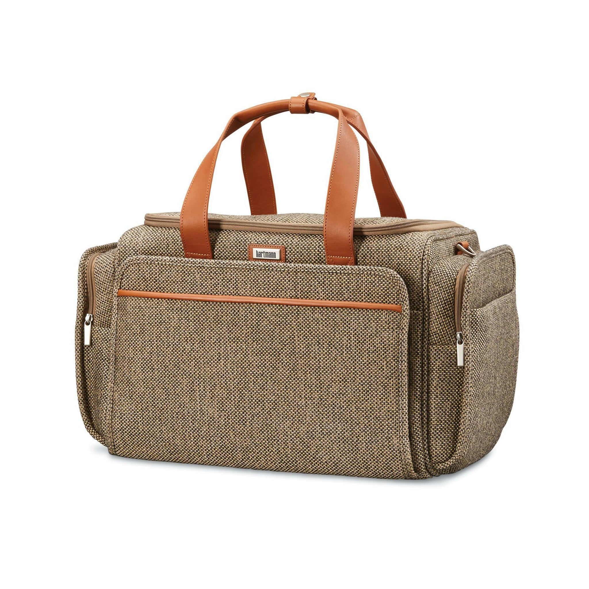 Hartmann Tweed Legend Travel Duffel Bag - Premium Vintage Style Carry-On Luggage for Men & Women - Perfect for Business Trips, Weekend Getaways & Air Travel