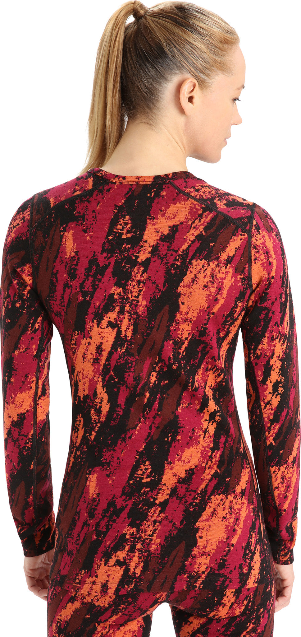 250 Vertex Women's Long Sleeve Crew Neck Base Layer Top - Thermal Underwear for Hiking, Skiing & Cold Weather Activities