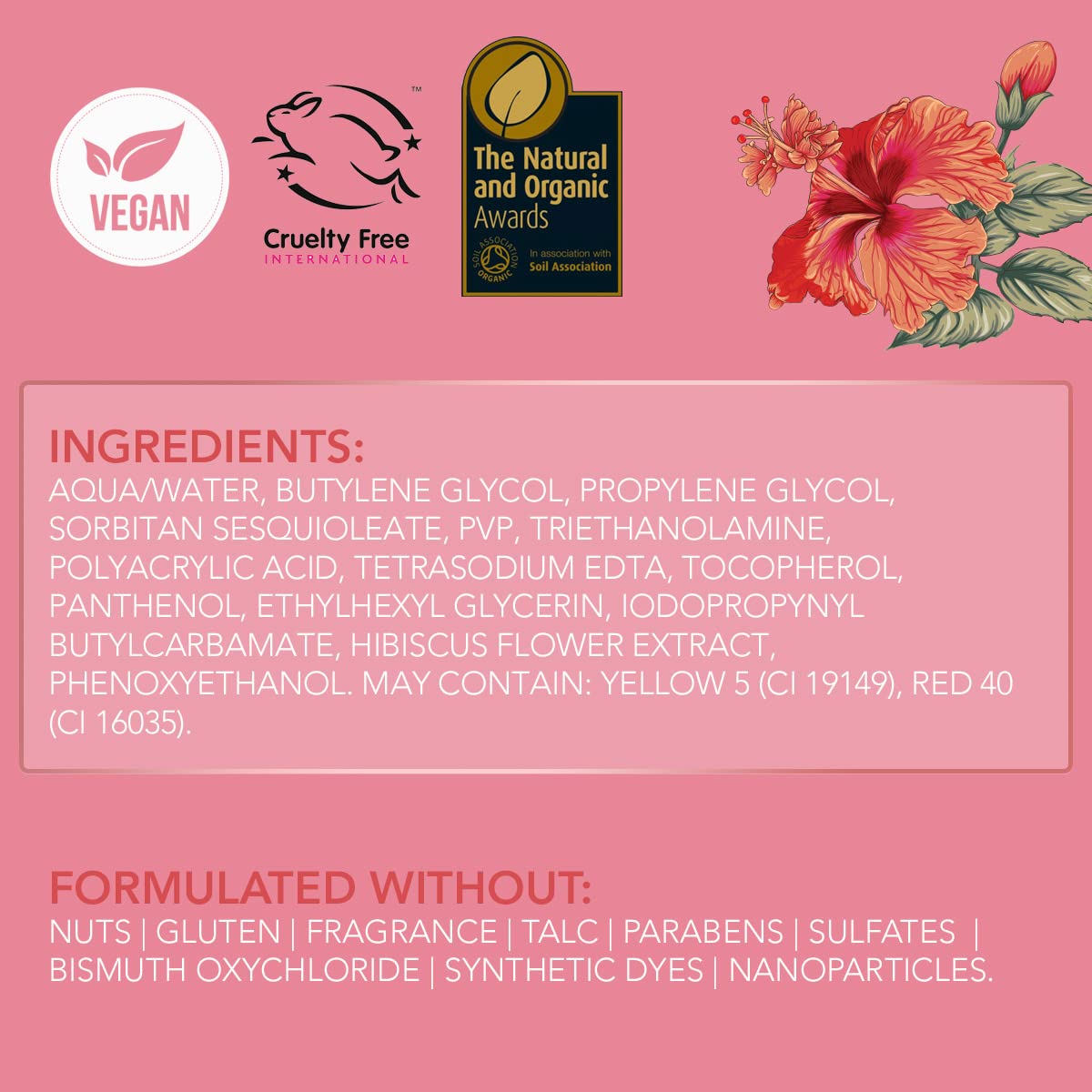 Rachel Couture Liquid Blush for Radiant, Glowing Cheeks | Vegan & Cruelty-Free Makeup | Hibiscus Extract Infused Cheek Tint (0.50 Oz) - Sunset Shade | Perfect for Everyday Wear & Special Occasions