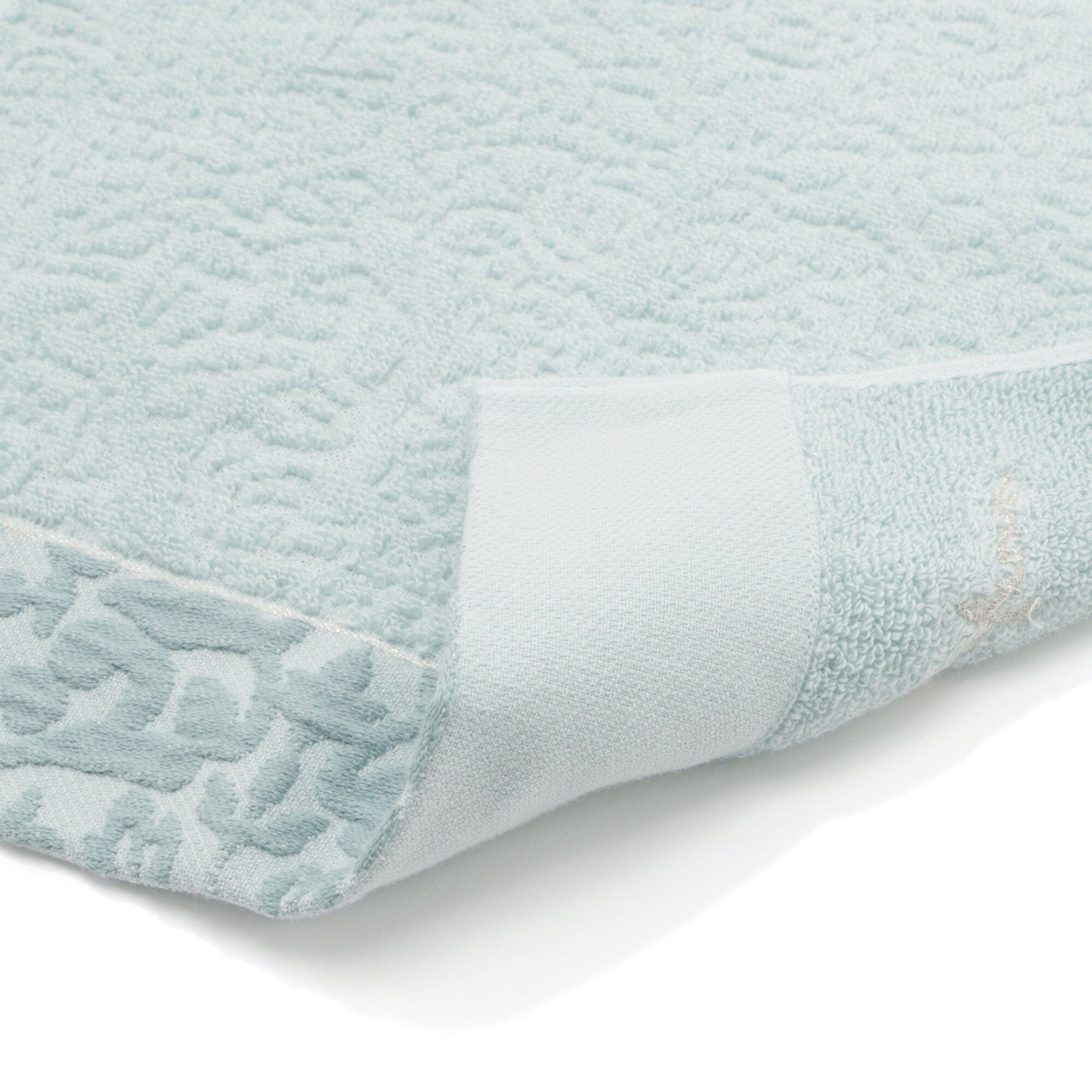 Antibacterial & Deodorizing Acanthus Face Towel - Soft & Absorbent Blue Facial Towel for Gym, Travel & Daily Skincare Routine