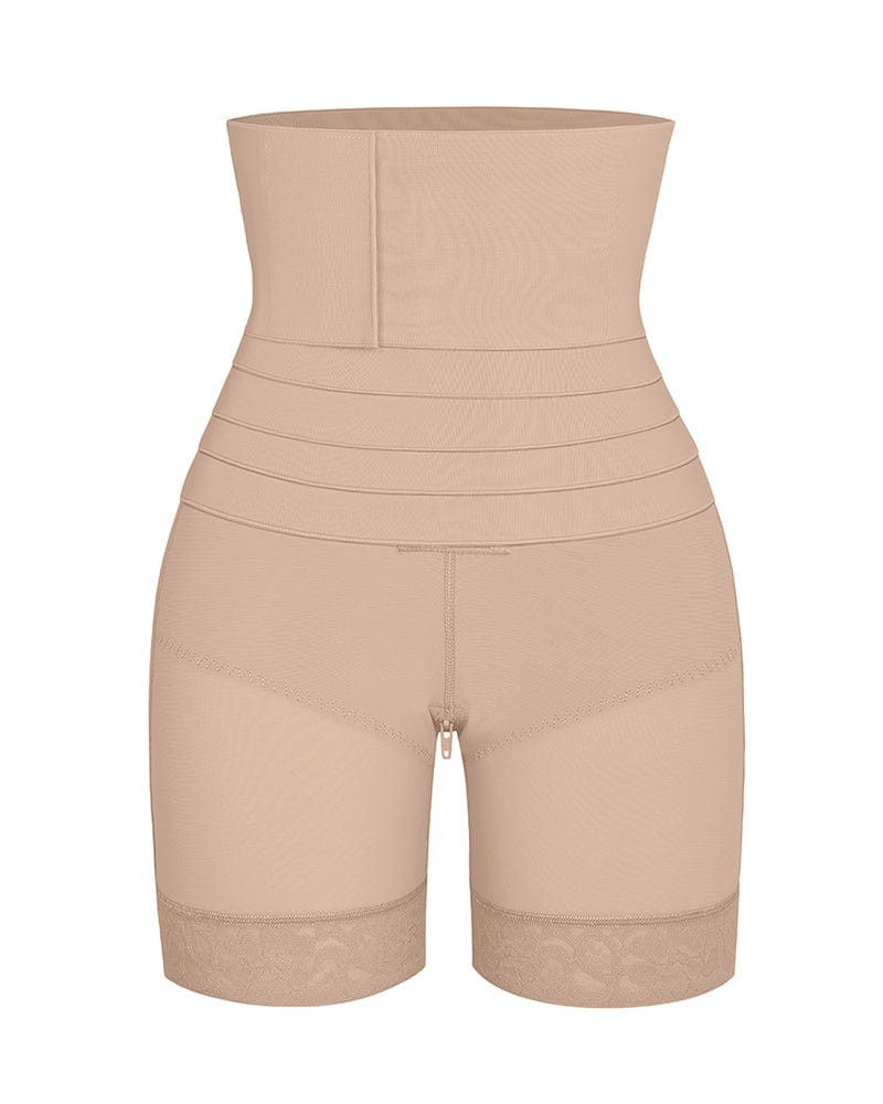 AirSlim® 2-in-1 High Waisted Booty Lift Shaper Shorts for Women - Tummy Control Shapewear & Butt Lifting Underwear - Perfect for Workout, Yoga, and Everyday Wear