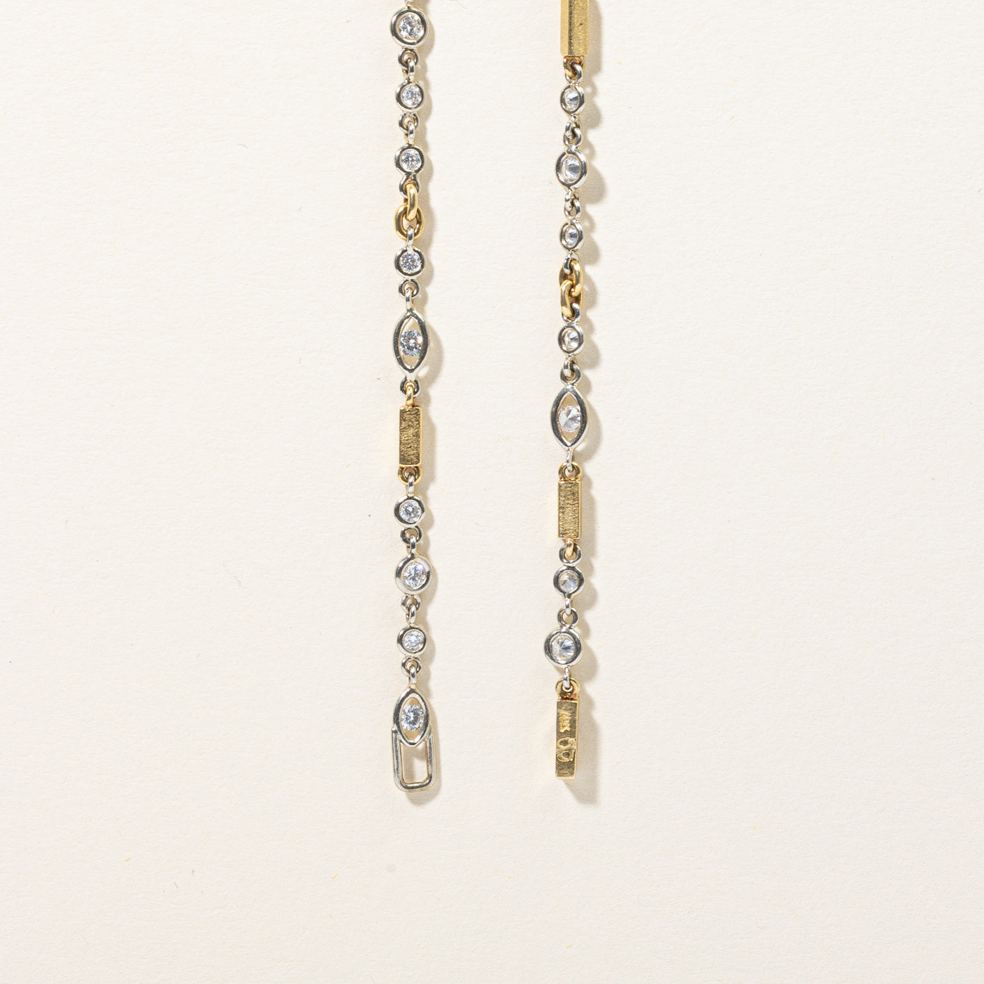 2.11ctw Diamond Link Necklace in 14K Gold - Elegant Jewelry for Women, Perfect for Weddings, Anniversaries & Special Occasions