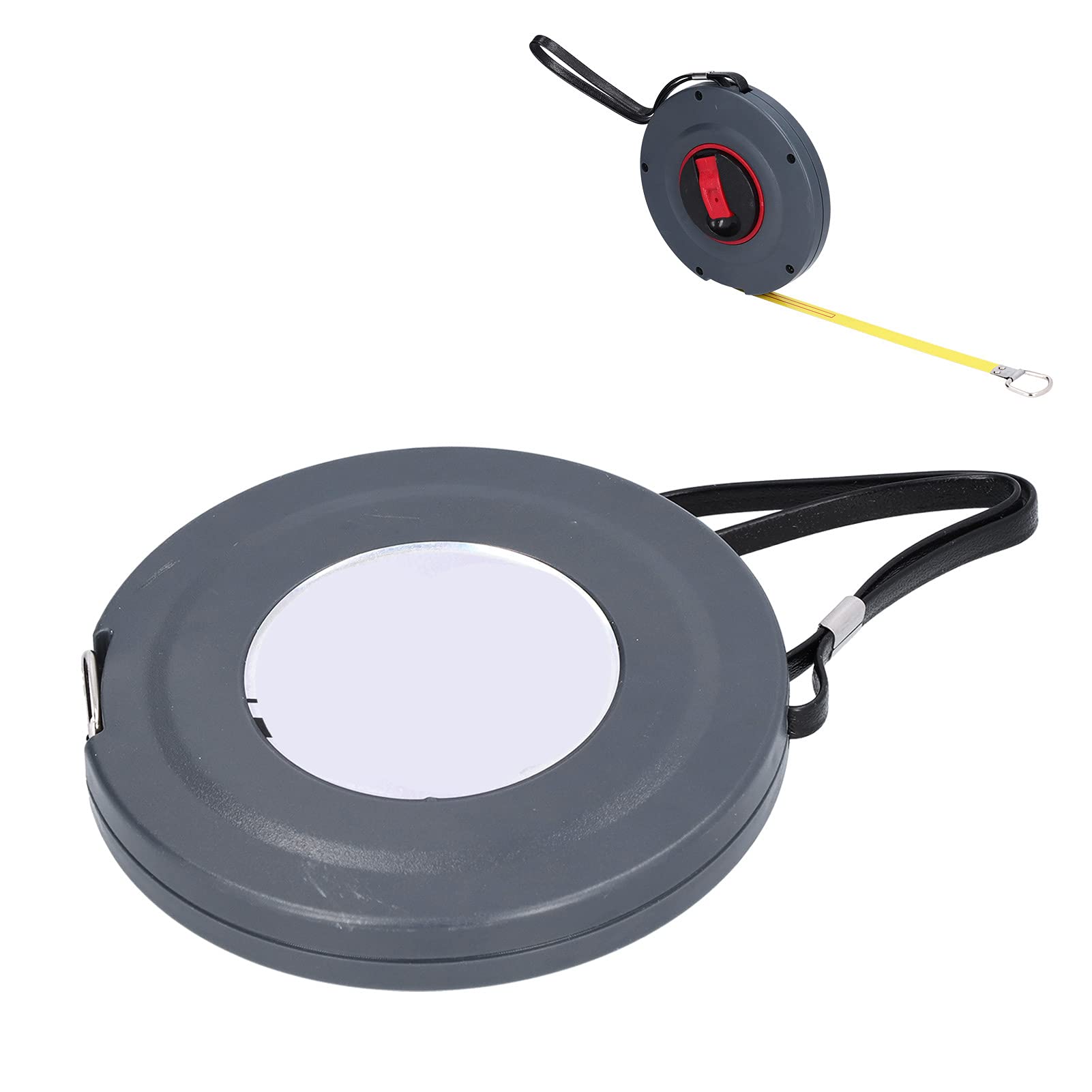 Foldable Rotating Handle Tape Measure - Flexible & Durable Measuring Tool for Outdoor, Construction & DIY Projects | Safe & Accurate Measurement for Carpentry, Tailoring & Home Improvement