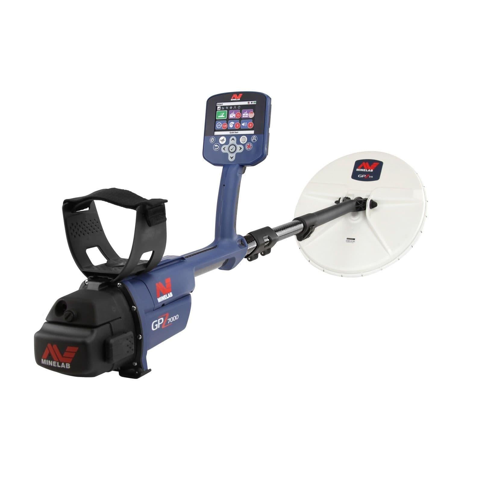 Minelab GPZ 7000 Gold Metal Detector - Professional Gold Prospecting Equipment for Treasure Hunting & Outdoor Adventure