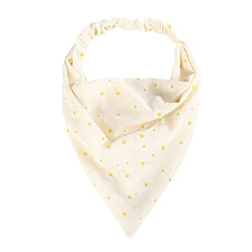 Floral Elastic Hair Kerchief Scarf Set of 3 - Stylish Headbands for Women, Girls | Perfect for Summer, Beach, Yoga, and Outdoor Activities