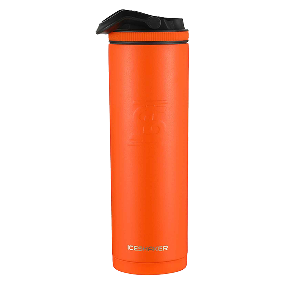 Custom 20oz Orange Sports Water Bottle - Leak Proof & BPA Free - Perfect for Gym, Hiking & Outdoor Activities