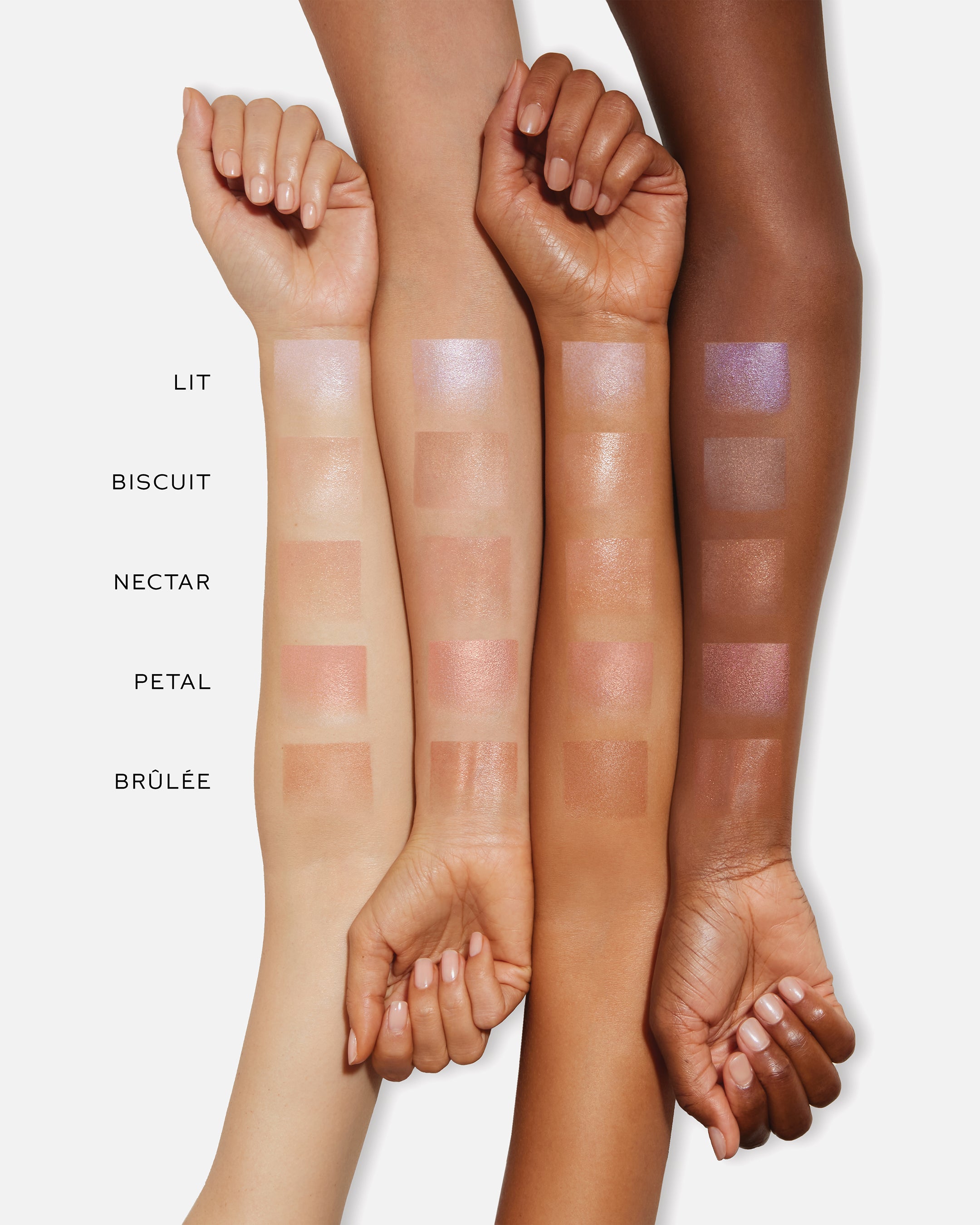Lit Up Highlight Stick Nectar - Glow Enhancing Makeup Highlighter for Face & Body | Perfect for Contouring, Highlighting & Everyday Glam Makeup Looks