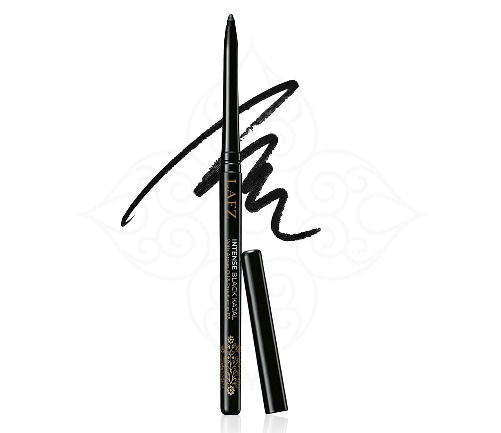 Lafz Intense Black Kajal Eyeliner - 0.35g Smudge-Proof & Long-Lasting for Dramatic Eye Makeup | Perfect for Daily Wear, Parties & Special Occasions