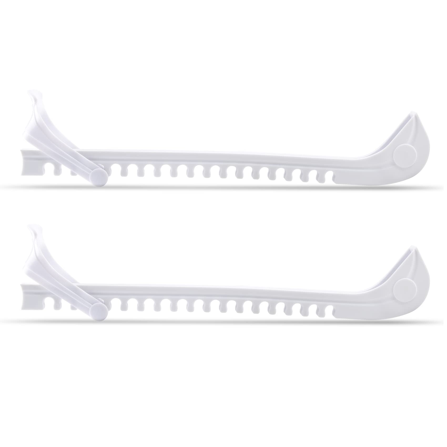 Premium Ice Skate Blade Guards - Adjustable Skate Protectors for Hockey & Figure Skates (1 Pair) - Protect Blades on Concrete, Floors & During Storage