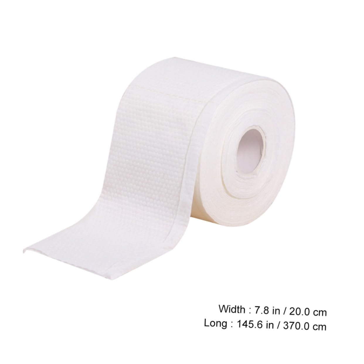 Soft Cotton Face Wipes - 2 Rolls Disposable Cleansing Towelettes for Makeup Removal & Facial Cleansing | Gentle on Skin, Perfect for Travel, Gym & Daily Skincare Routine