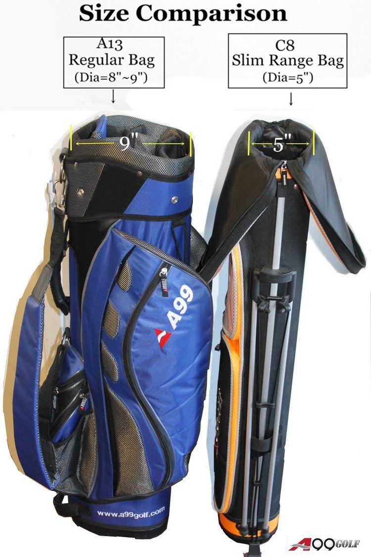 C8-II A99 Golf Stand Bag with Dual Shoulder Straps - Lightweight Carry Bag for Driving Range & Travel - Perfect Golf Gift for Men & Women - Ideal for Practice, Tournaments & Weekend Golf Outings